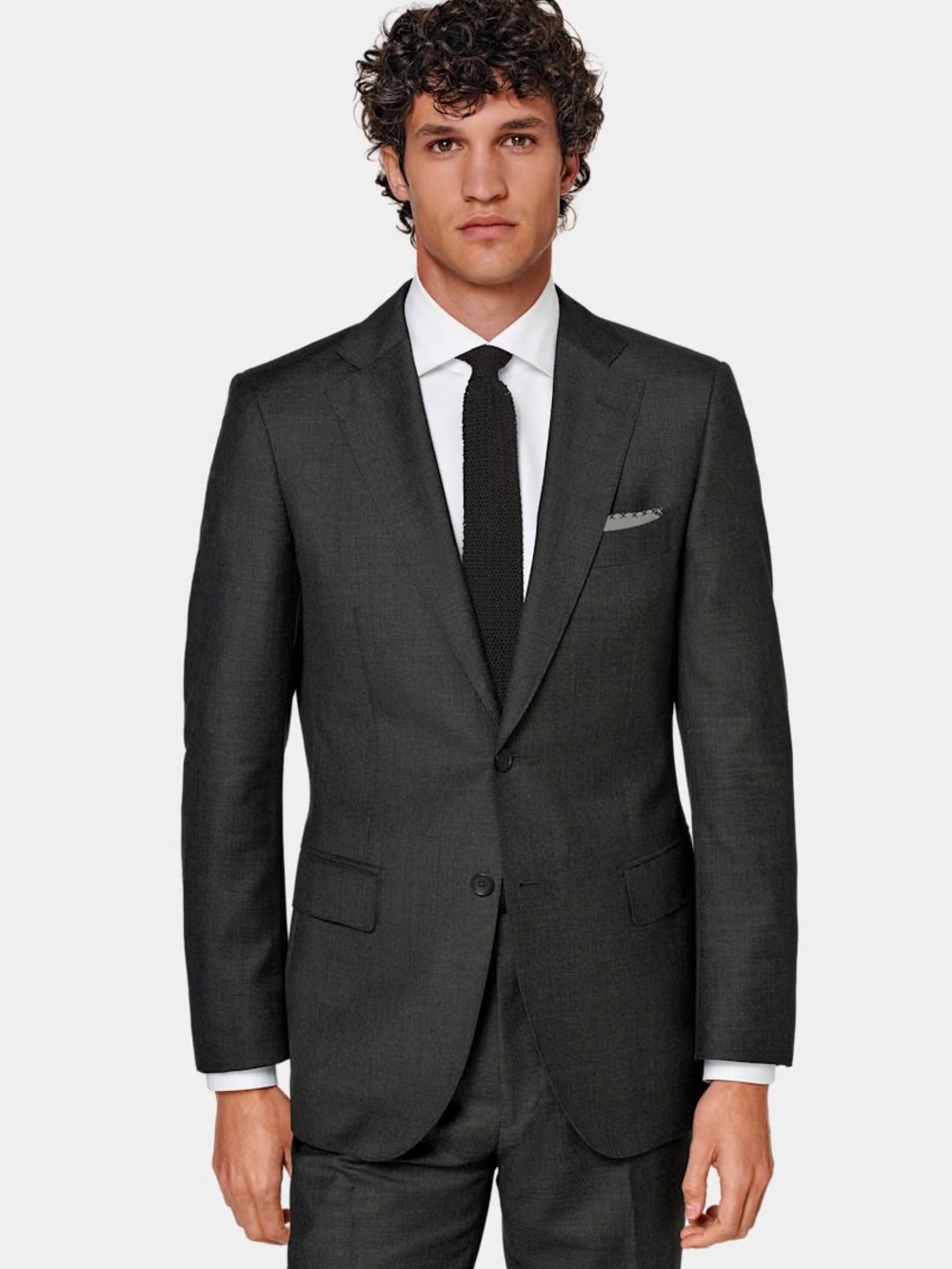 Suitsupply. Lazio Gray Wool Suit Blazer. Size 38. (Italian 48).